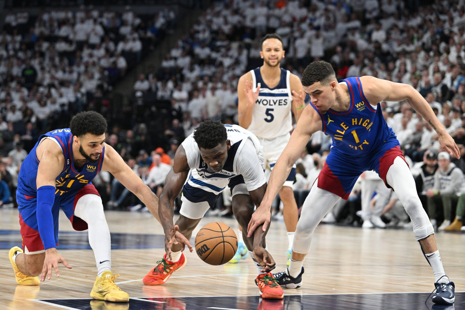 Timberwolves Anthony Edwards creates history with lights-out shooting vs.  Nuggets