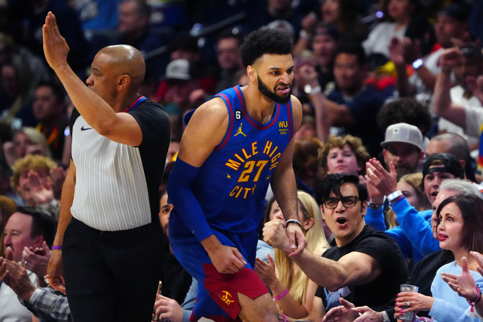 Recap Nuggets capture statement win in game one as they dominate Suns