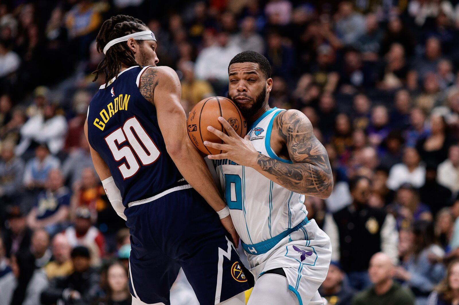 Spectacular Nuggets Conclude Back-to-back Versus Hornets Background Collection Spectacular Nuggets Conclude Back-to-back Versus Hornets Background Collection