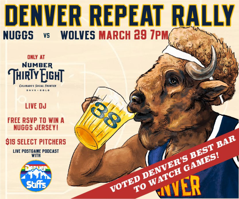 Denver Stiffs Night Out this Friday March 29th!