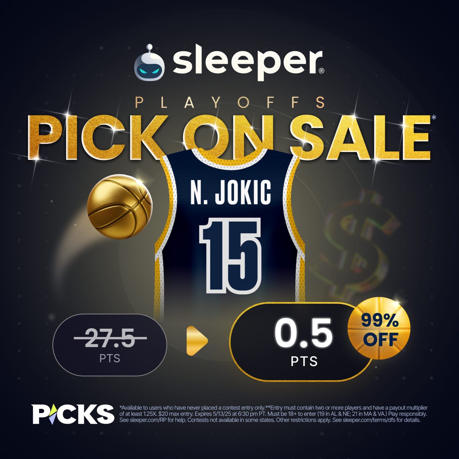 Sleeper promo code tonight 5/13/25