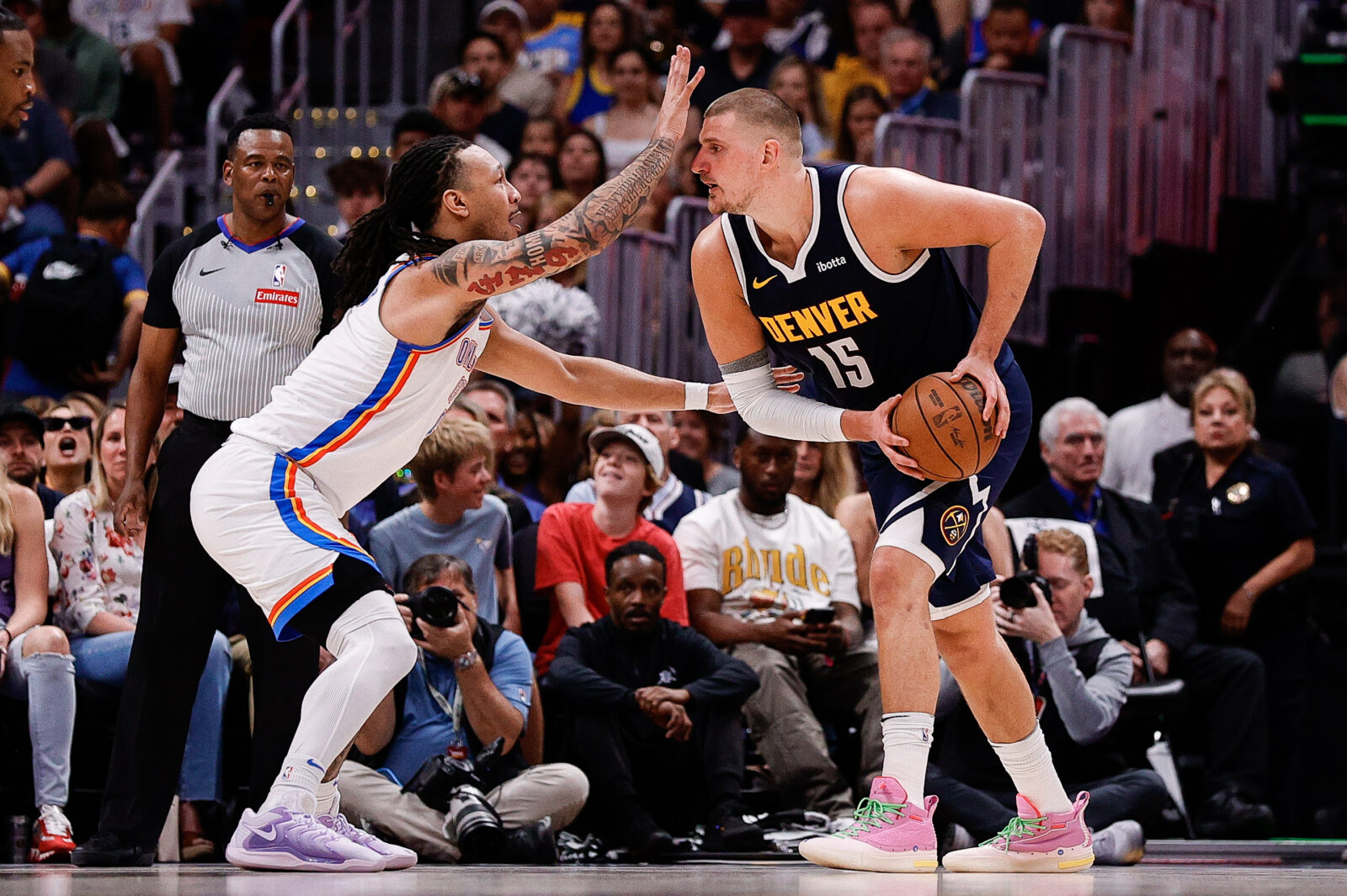 Recap Nuggets start too slow and lose late against the Thunder, 92 87