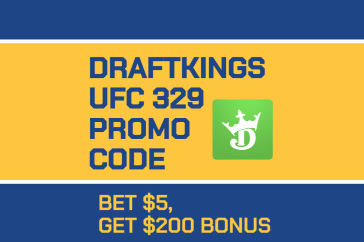 ufc 329 draftkings promo code